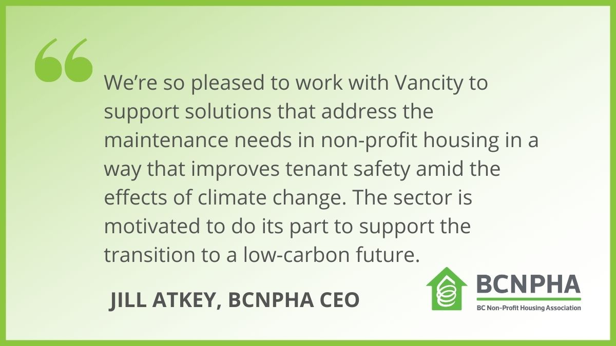 Exciting news for non-profit housing providers! <a href="/Vancity/">Vancity</a>'s new retrofit program will offer grants of up to $80,000 to support climate-friendly building upgrades. We're proud to partner on this initiative!

Learn more: ow.ly/RnWj50JtIO6

<a href="/jfatkey/">Jill Atkey</a> <a href="/ahma_bc/">AHMA</a> #affordablehousing