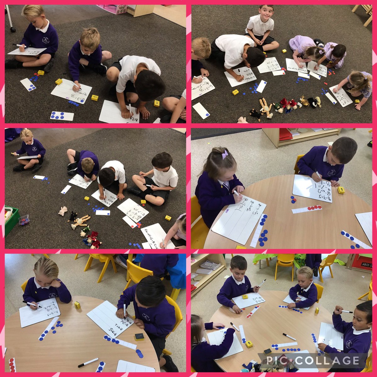TheTrinityL5's tweet photo. Reception have been working hard on subtraction โ๐๐๐๐ป #trinityeyfs https://t.co/kxGBNuSPip