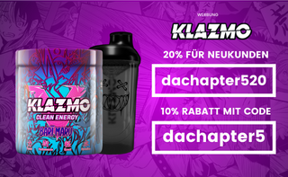 dachapter5_tv's tweet photo. Der Neue Geschmack , Raichi wurde am 06.06. von Klazmo Released. Einfach nur lecker,wie all die anderen Sorten auch. Überzeugt euch!
Mit dem Code "DaChapter5" erhaltet ihr Rabatt auf eure Bestellung, schaut doch mal rein:
https://t.co/gxcNvmsn8W
#klazmoenergy #klazmo #twitch https://t.co/d36FjM3dV9