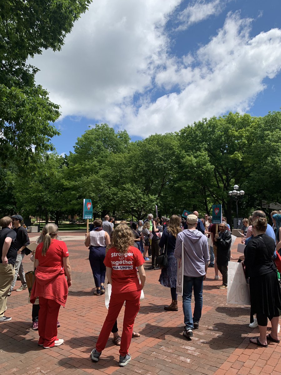 #leoglam members will be passing out leaflets on the diag for the rest of the hour! Stop by and grab one to learn what we are fighting for. #LeoGLAMWalkout