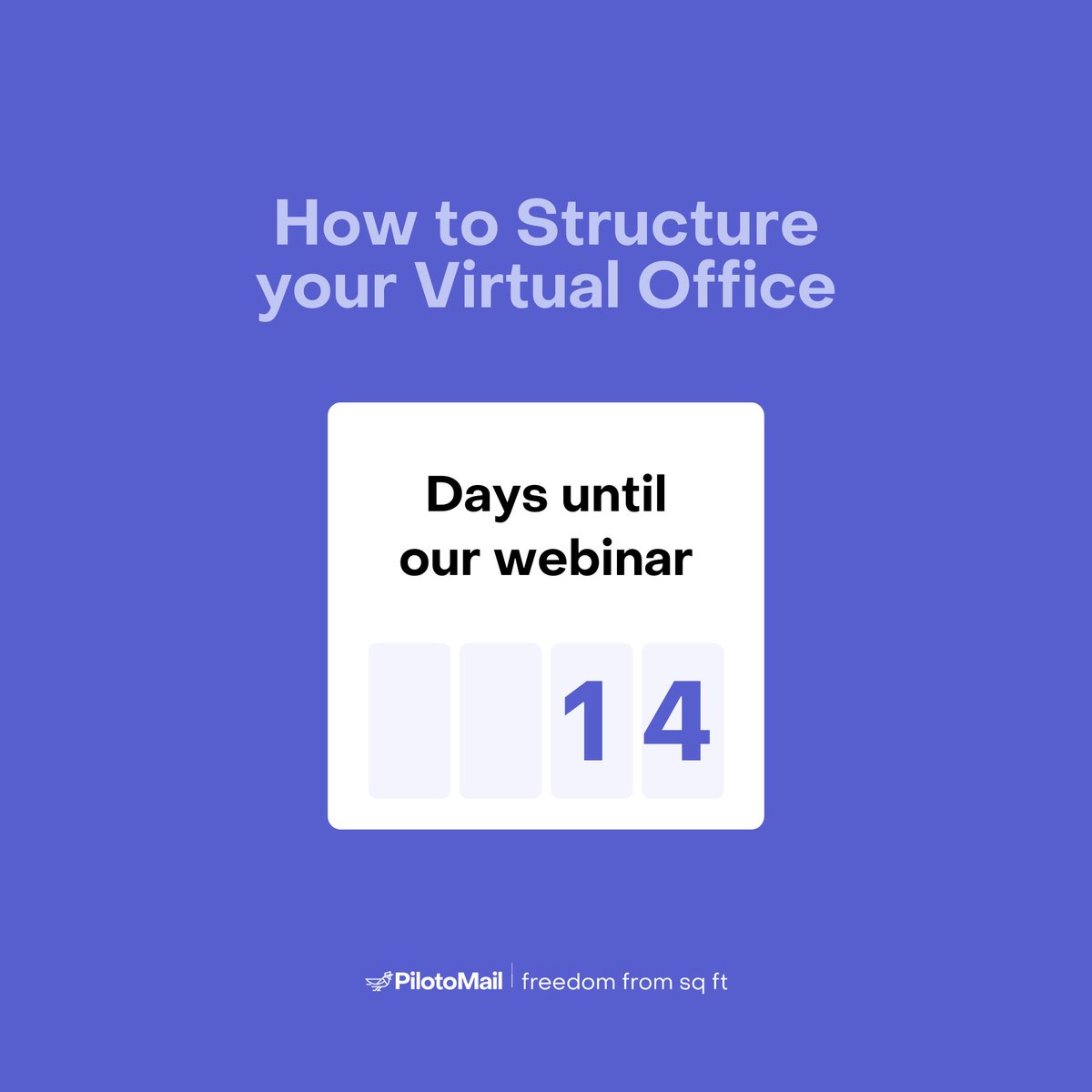 Hey #coworking and Flex industry, this one is for you. We are deep diving into structuring, launching, and growing virtual offices. 

Join Sofia and sign up for our free webinar at bit.ly//StructureVO.