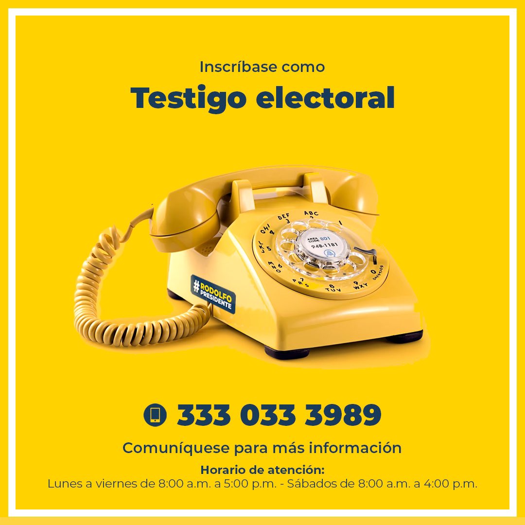 ingrodolfohdez's tweet photo. Quiero invitar a todos los Rodolfistas que están en Colombia y a los que están en el exterior, que quieran cuidar mi voto, comunicarse a esta línea para más información. 

📞333 033 3989

Ingrese a este link👇🏻
https://t.co/jh8jjQkCyg https://t.co/kVGoCMuCBV