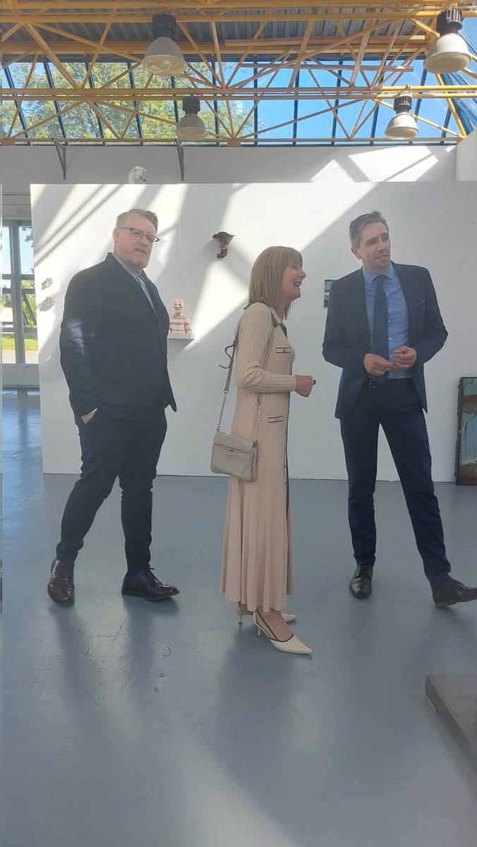 Great to be in <a href="/myIADT/">IADT Dún Laoghaire</a> today for the graduate exhibition and meet the next leaders in design, animation, film production.

IADT is alive with ideas and innovation!

Make sure to visit the exhibition if you can!