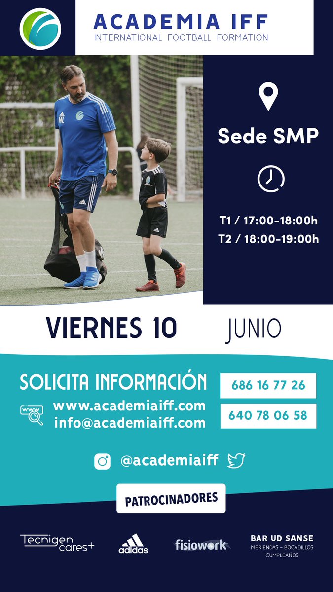 #HorariosacademiaIFF

Let's play ⚽