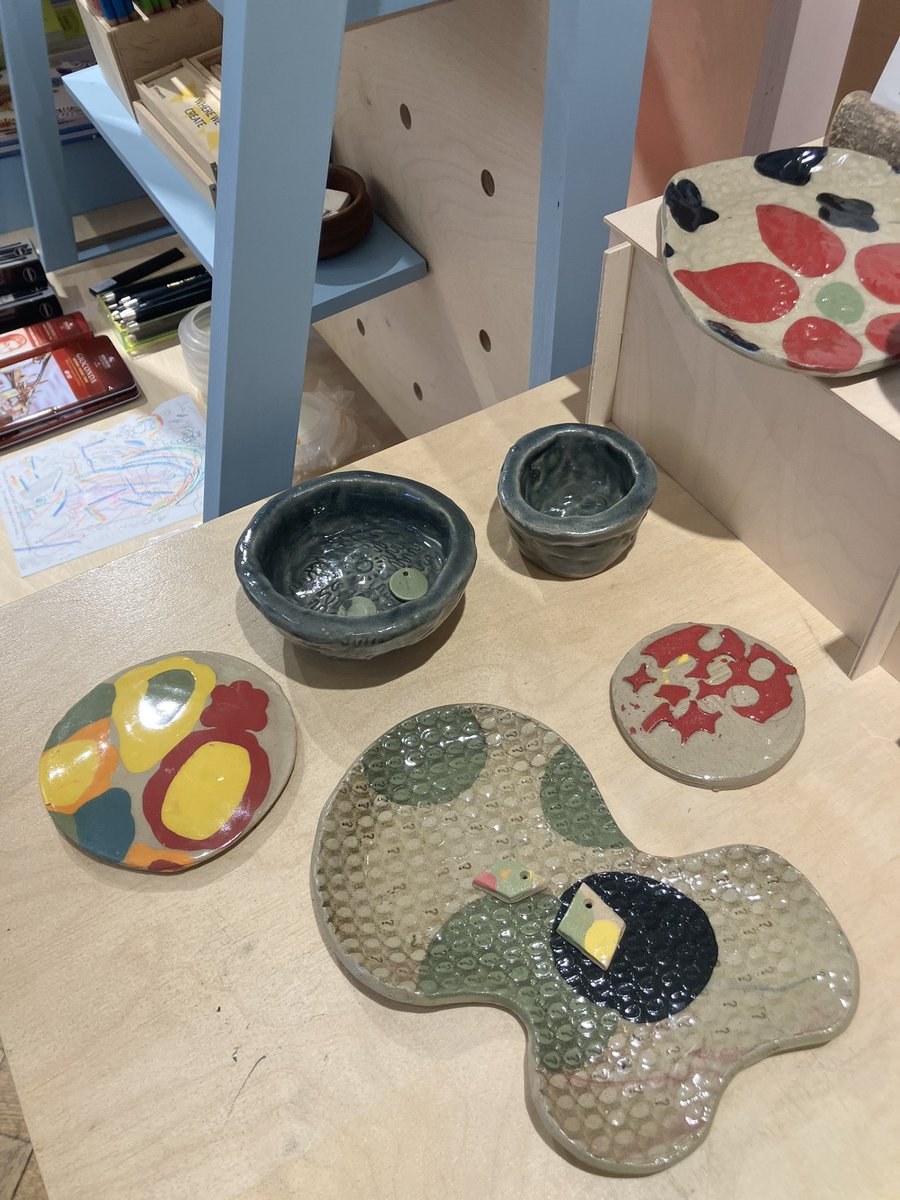 Ed__Watts's tweet photo. Brilliant handmade ceramics by young people from @WhitworthYC available now in the @WhitworthArt Shop 👍 Absolute bargains too as these young creatives are more concerned about the cost of living crisis than most in Whitehall 😳 #ShopOfCreativity https://t.co/J9LxUnqeKj