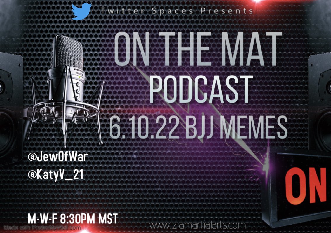 Tag us with your favorite BJJ or martial arts memes. @KatyV_21 and I will be discussing our favorites tomorrow night “On The Mat” x.com/i/spaces/1rmGP… #BJJ #memes