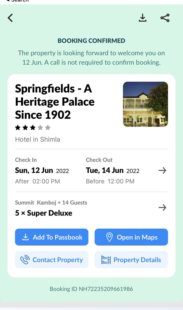 KambojSummit's tweet photo. Booking ID-  NH72235209661986 @makemytrip @MakeMyTripTech @MakeMyTripIndia @Makemytrip694 @DeepKalraMMT @deepkalra @MadMeerkatNFT @consaff @ConsumerReports @jagograhakjago @CRAdvocacy https://t.co/hOGgqp51si