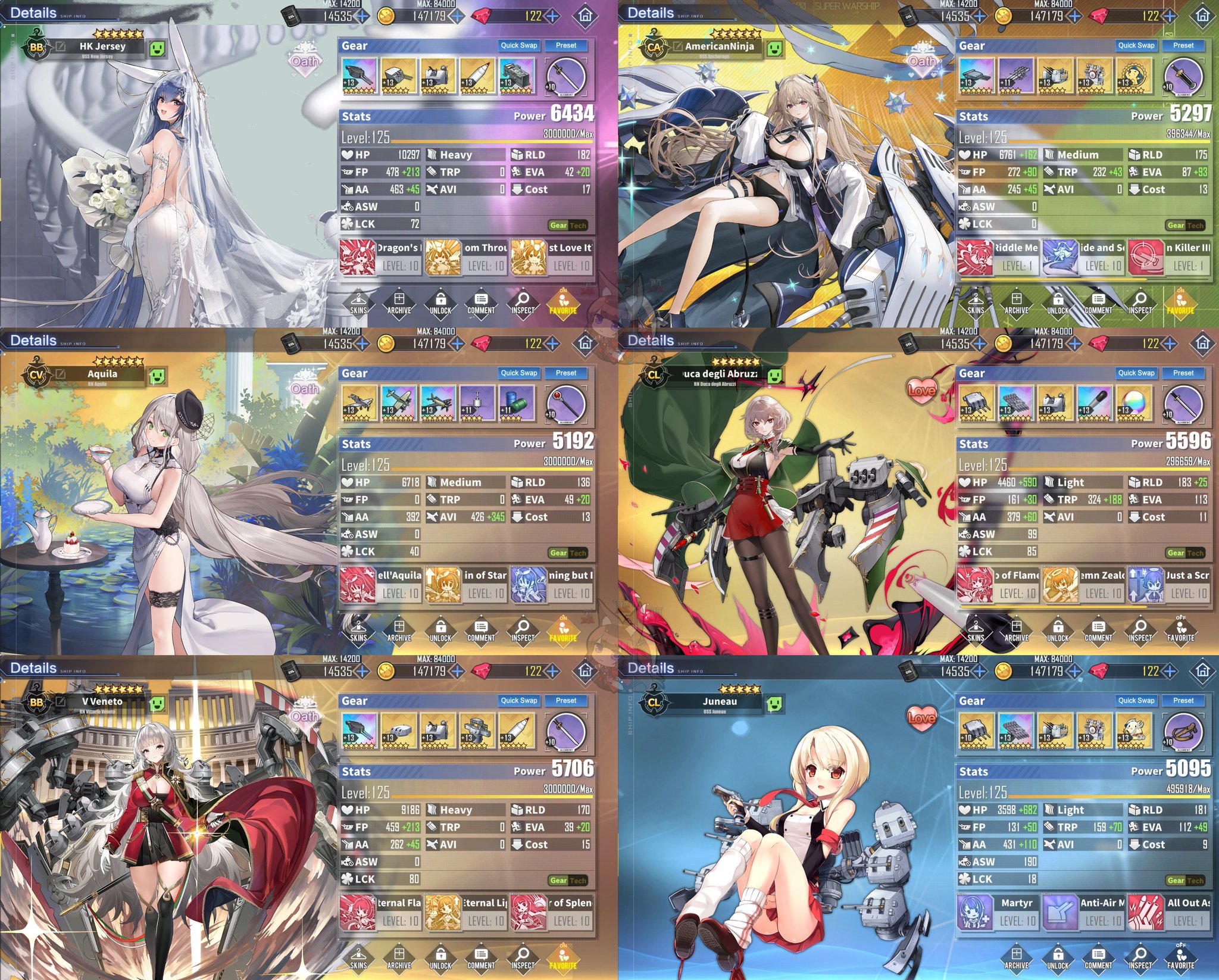 Azur Lane Meta on Twitter "So if anyone was wondering what my PvP