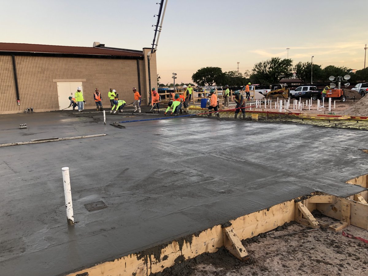 TTU_Baseball's tweet photo. Concrete poured 👷✅

Another big step toward the completion of our new team facility!

@TTUSfpc | https://t.co/rvvyfsfs2M https://t.co/i0AfN4zweu