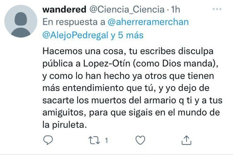 Corroborado, las cartas de disculpas son bajo amenaxa
@Marta51970 <a href="/CienciaxPueblo/">Apoyo mutuo en el sector científico</a>