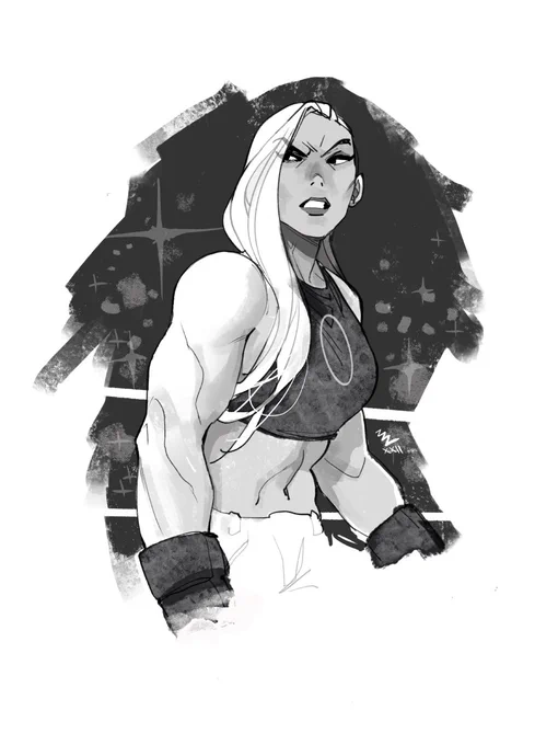 want to draw her more 💪 