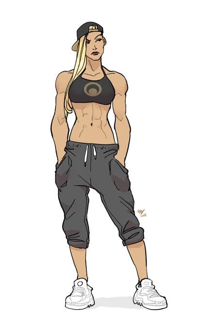 want to draw her more 💪 