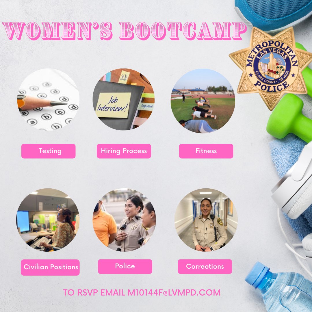 LVMPD on Twitter "**WOMEN'S BOOT CAMP** The event will help with π LVMPD on Twitter "**WOMEN'S BOOT CAMP** The event will help with π