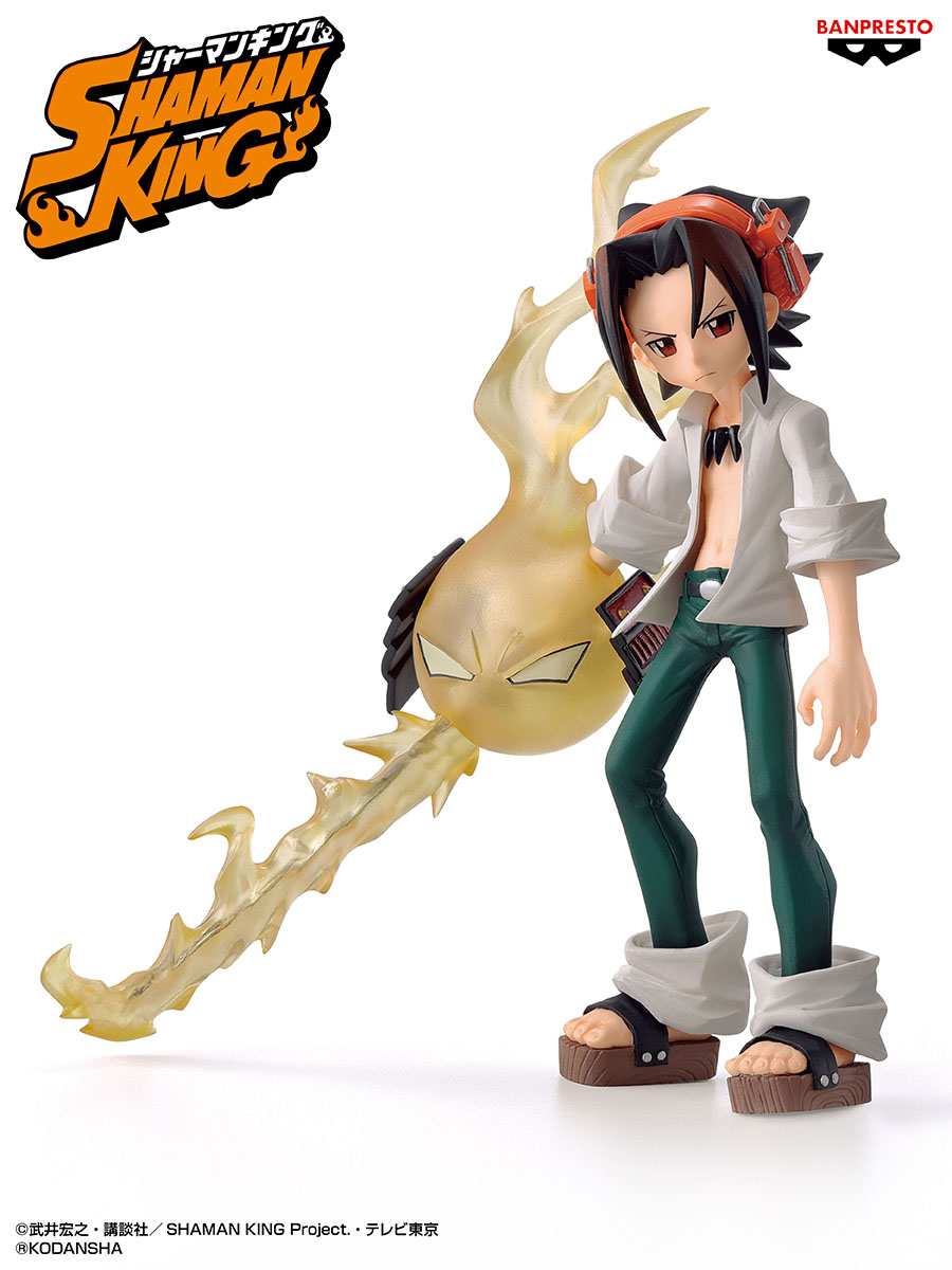 未開封 シャーマンキング 千値練 白鵠 麻倉葉 フィギュア