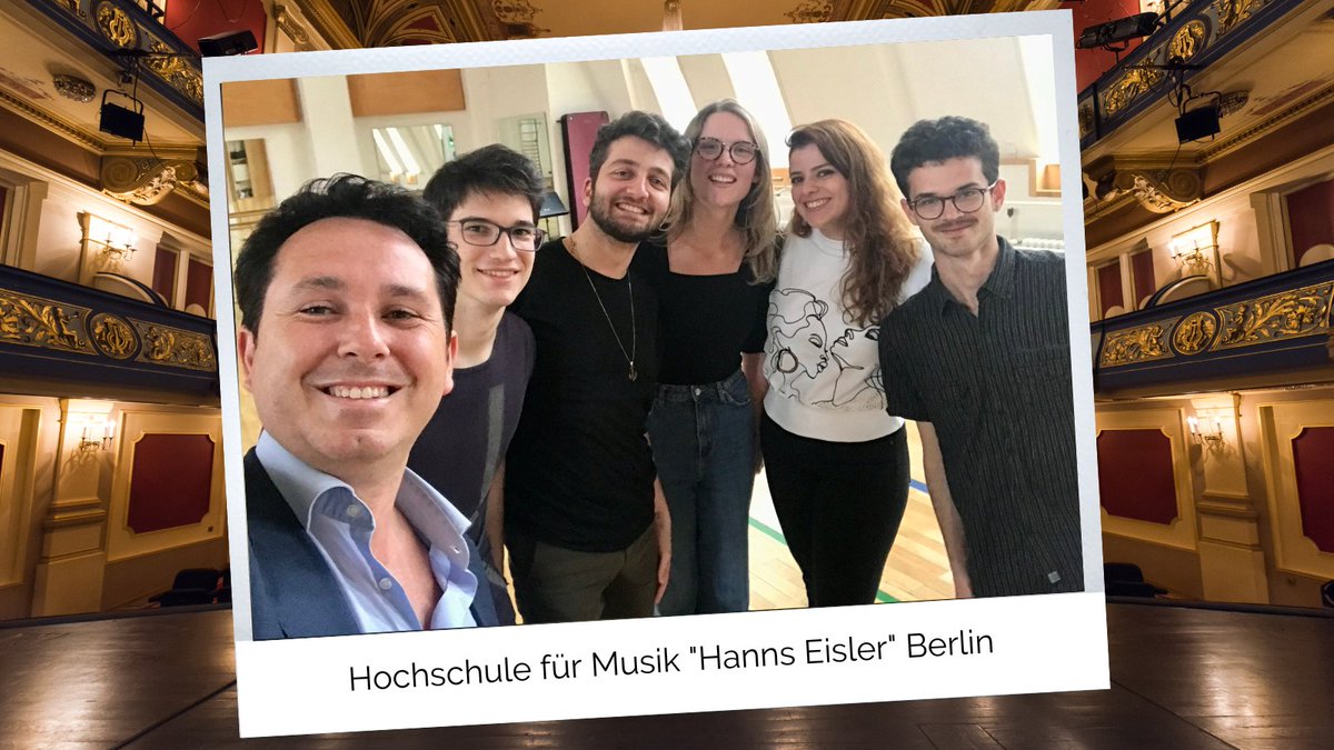 ReMsBlog's tweet image. Such a great Summer semester at Hochschule für Musik Hanns Eisler Berlin! 🙂
Respiro e Movimento by Giuseppe Ravì
#respiroemovimento #hannseisler #hfmberlin  #singers  #orchestra  #piano #pianists #musician #pianist #classicalmusic