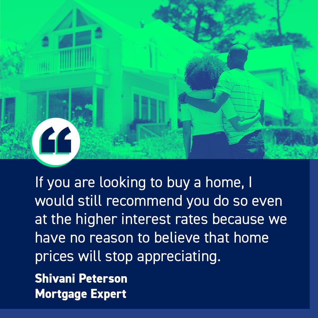 EricCThomas1's tweet image. If you’re on the fence as a buyer because of the rise in mortgage rates this year, it’s important to keep perspective. Experts forecast prices will continue appreciating, just at a slower pace. That means your purchase could cost you more the...
#firsttimehomebuyer

#ETSells