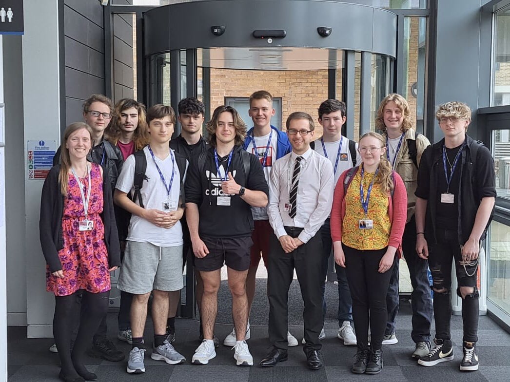 A great Further Maths trip by the <a href="/BlackpoolSixth/">Blackpool Sixth</a> maths department at <a href="/LancsUniMaths/">Lancaster University Mathematical Sciences</a> to learn about uni life! Great to see some ex-students doing really well too!
