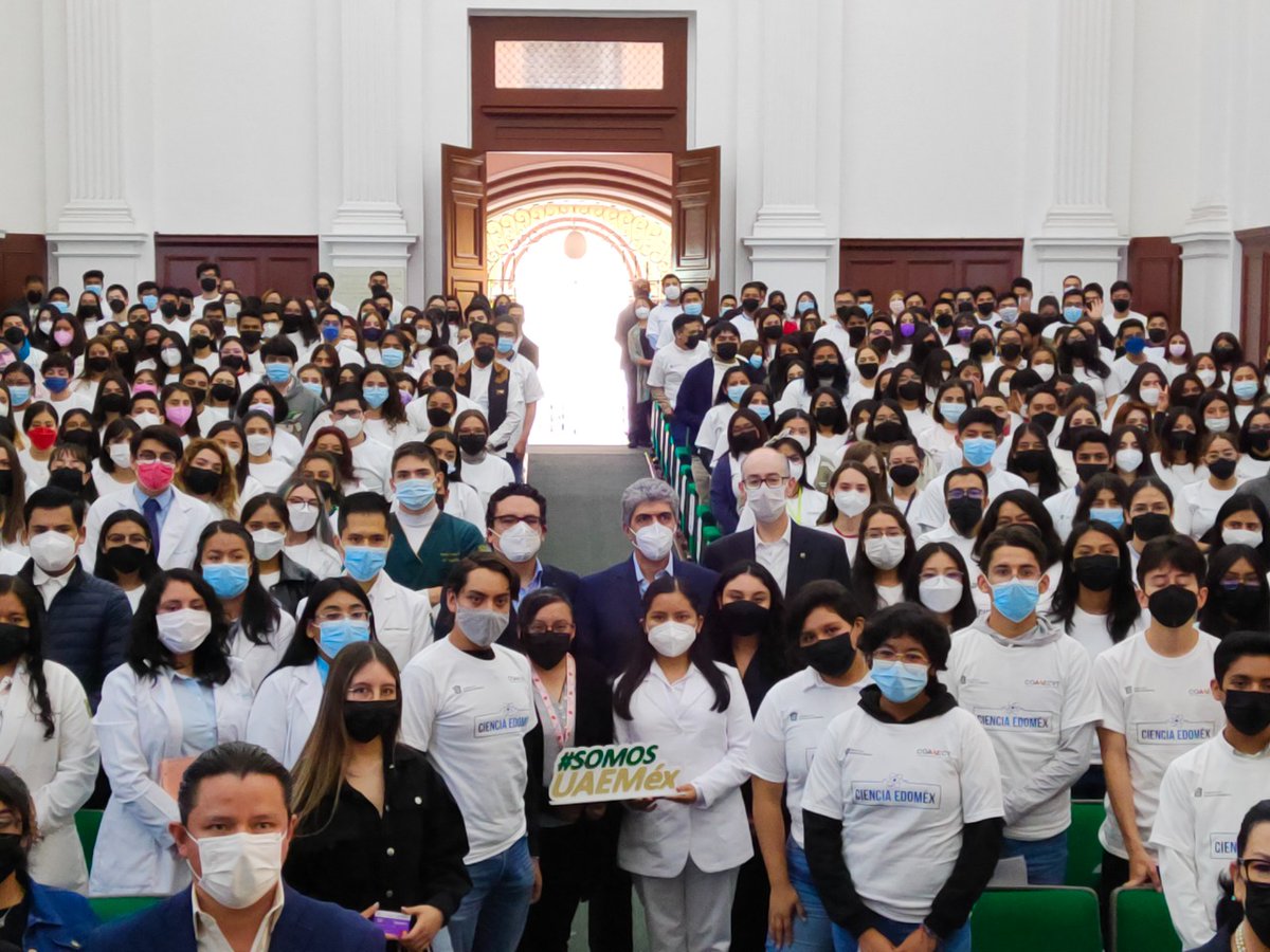 edomexinforma_'s tweet photo. Estudiantes universitarios mexiquenses reciben “Becas Ciencia Edoméx”.

🔺Se beneficia a estudiantes de 65 Universidades, Tecnológicos e Instituciones de Educación Superior Públicas asentadas en el Edoméx.

Más información: https://t.co/xdCI4BqsNg https://t.co/NaEQHzpBDM