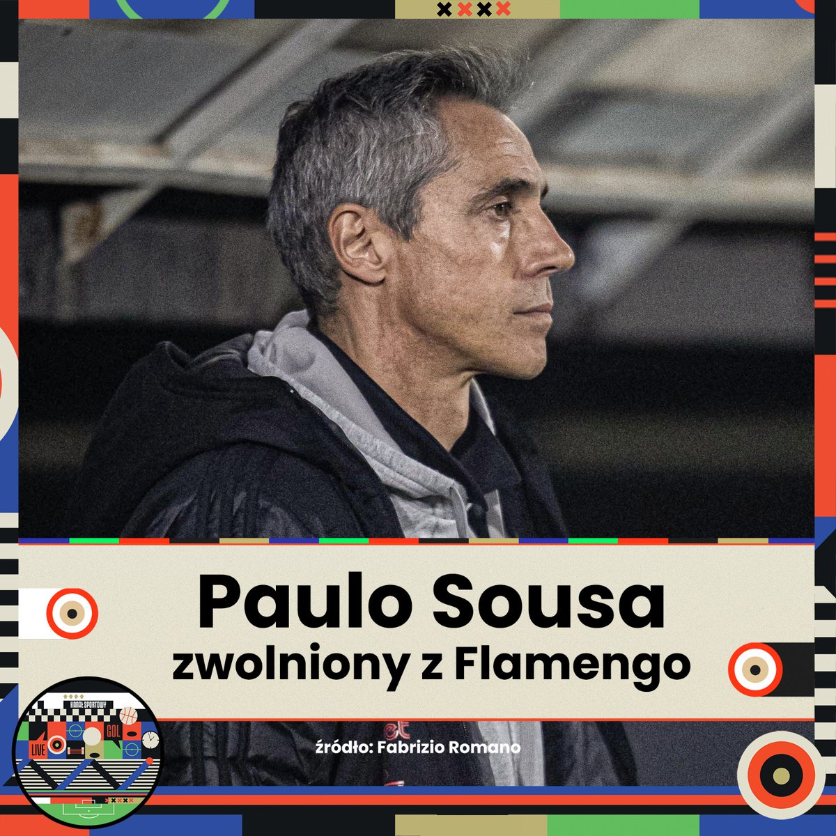 Sportowy_Kanal's tweet image. 🚨 Paulo Sousa zwolniony z Flamengo! - poinformował @FabrizioRomano. 

Zaskoczeni?