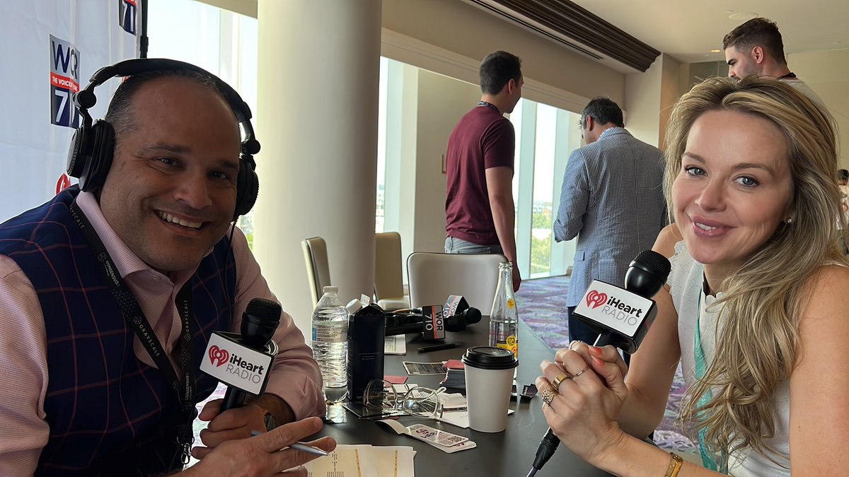 AriZoldan's tweet photo. .@DianacBiggs chief strategist at @ValourGlobal is one of our last but not one of our least interesting interviews, live for @iHeartRadio and #WOR710 for #consensus2022 @CoinDesk talking investments, capital markets, #bitcoin ATNs and of course #digitalassets https://t.co/AuwRUSRvrq