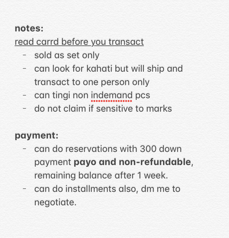nrkluv's tweet photo. 🍶 wts lfb enhypen ꒱ #nrkabag

❕enhypen assorted pcs
( 💗 - 1,125 | 💌 - 1,095 | 🌷 - 1,415 )
💒 see thread for the pbd, can do installments and long dop !

📎 jungwon ody ess jay ody ess jungwon etc jay half heart hee guitar sunoo doll jungwon yet jake exclu tc ni-ki necklace https://t.co/LVEBQqKLPd