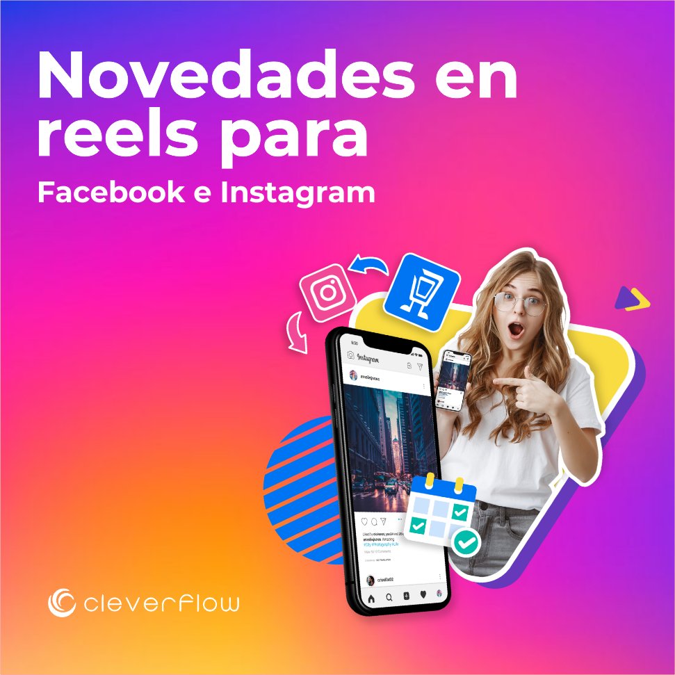 cleverflow_mx's tweet photo. ¿Ya sabes lo nuevo que llego a Instagram y Facebook para tus reels? Aquí te contamos más👇

https://t.co/HKmFZgwuXu 
#reels #Facebook #instagram #novedades https://t.co/tGvZm6LFQY