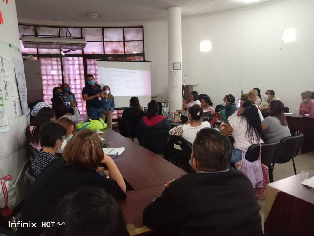 Este jueves 45 enfermeras y enfermeros de Distrito Capital y Miranda participaron en la jornada de capacitación en Pesquisa Neonatal Auditiva

#JuntosPorCadaLatido 
#VenezuelaYArgeliaUnidas

<a href="/NicolasMaduro/">Nicolás Maduro</a> <a href="/ConCiliaFlores/">Cilia Flores</a> <a href="/MinSaludVE/">MPPSalud</a>