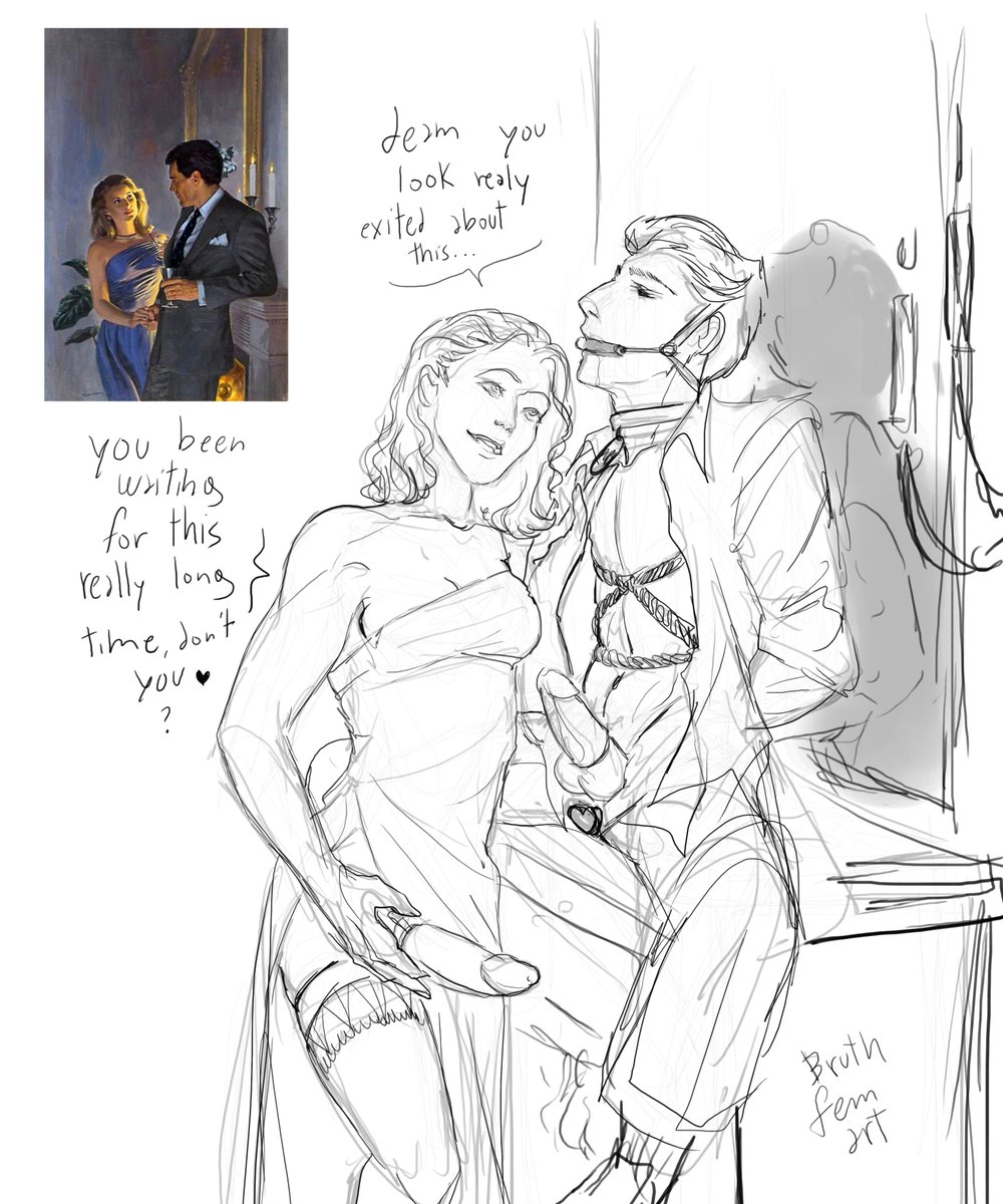 ArtBruth's tweet photo. Pin up 5/¿ #femdom #shibari #strapon #couple #draw #sketch #suboy #bdsm https://t.co/JZNHFogckf