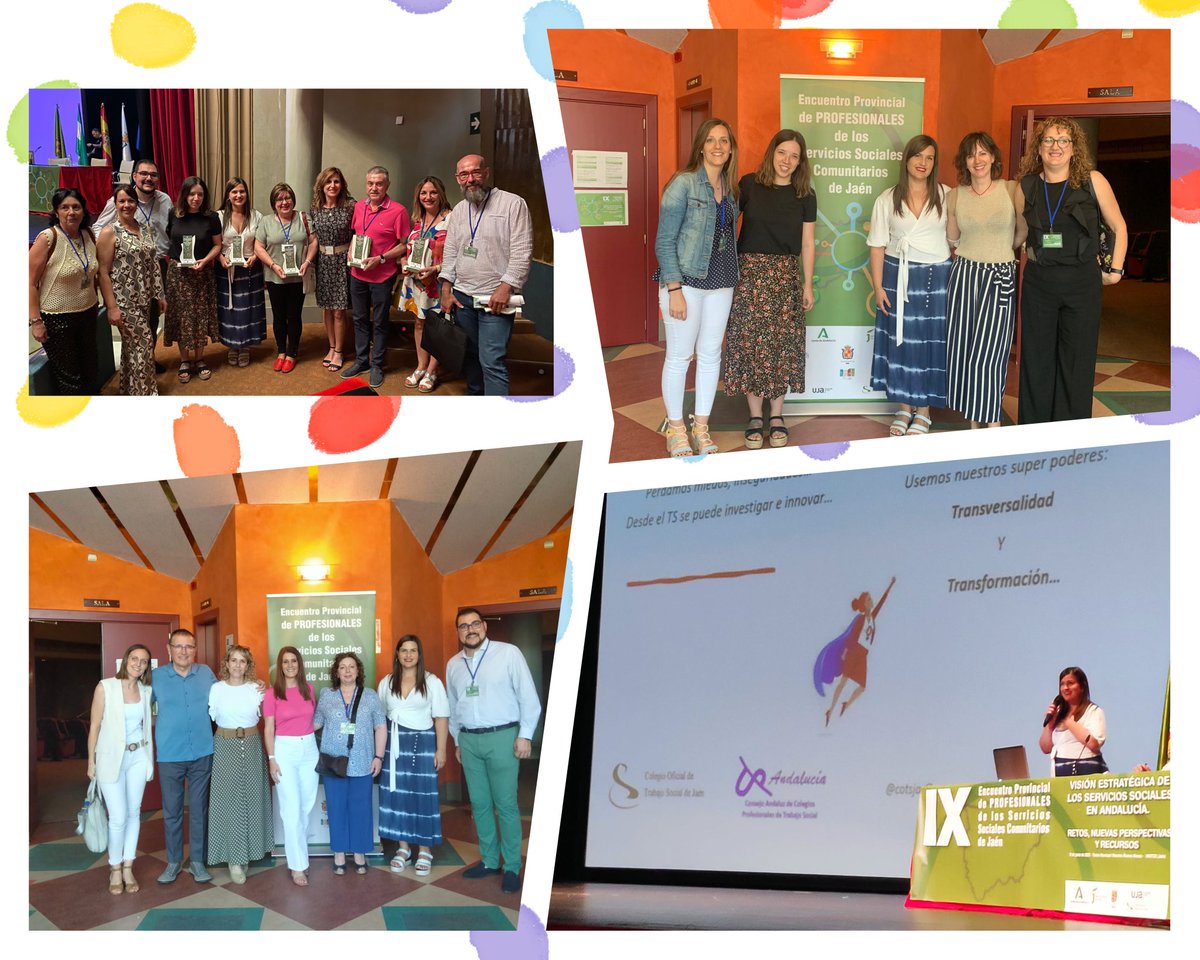 Lucialgl's tweet photo. #IXEncuentroSSCC @Macrosad @COTSJA @catrabajosocial @factra_jaen https://t.co/FqLjxIT7zW
