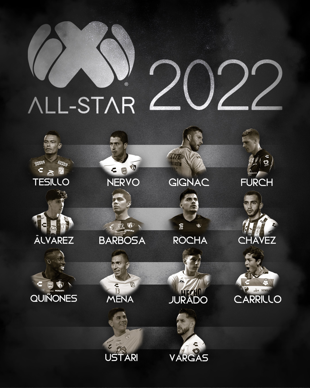 All Stars Match: Liga MX has announced the first 14 players that will face Major League Soccer