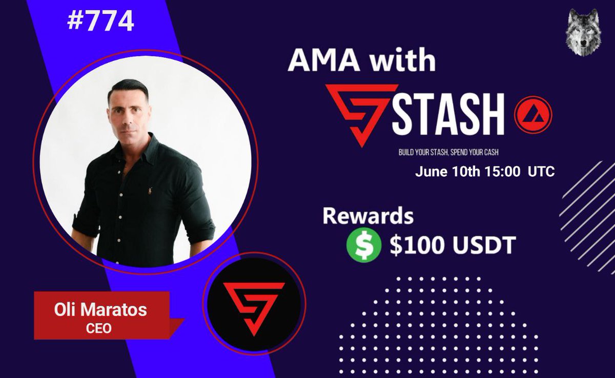 🖤AMA Series with STASH

🎁Prize: $100 USDT

📆Date: March. 10th 15:00 UTC , 2022
🏨Venue: t.me/CryptoTitans0

Rules :
- t.me/CryptoTitansCH…

 Follow 
<a href="/CryptoTitans1/">CryptoTiTans (⬛⬜)</a> 
  &amp;
<a href="/StashOfficial_/">STASH🔺</a>

2. Like Retweet &amp; Comment Your Questions (3 Questions Max) Tag 3 friends.