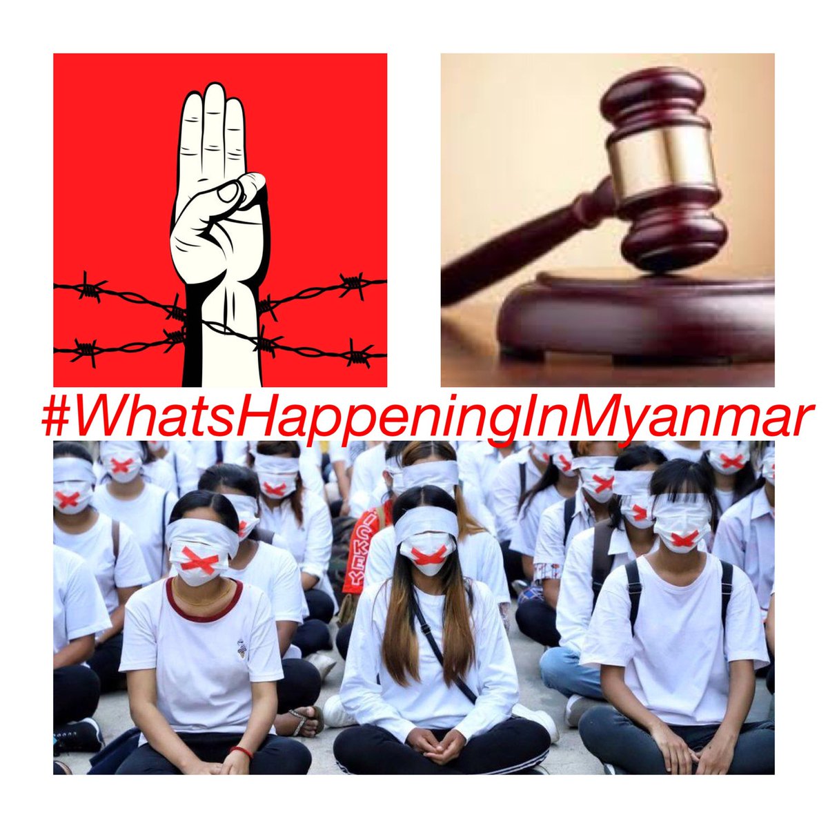 MROSE66943275's tweet photo. We need your progressive voices to help save two anti-junta activists Phyo Zeya Thaw and Ko Jimmy from judicial execution as this is a blatant violation to the right to life and security of a person.@UN @ASEAN #PreventExecution
#CondemnDeathPenalty
#WhatsHappeningInMyanmar https://t.co/3RxDn9ME5B