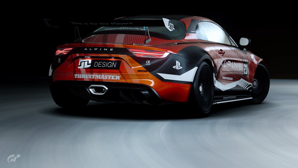 Gd02D's tweet photo. Hello,voici mon design pour l'AlpineGT7challenge ;)

@AlpineRacing #AlpineGT7Challenge @TMThrustmaster https://t.co/F69FApidkL