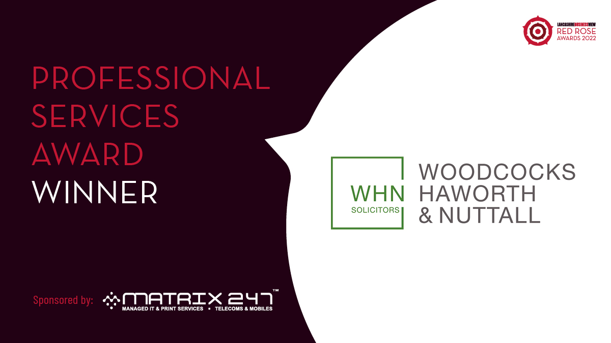 redroseawards's tweet photo. The #RRA22 Professional Services Award winner is @WHNSolicitors! A huge congratulations and we look forward to seeing you again at our #RRA22 Winners Reception.  
Sponsored by @Matrix247 #RRA22 Social media partner @Zigaflow https://t.co/b42l4ZRiYR