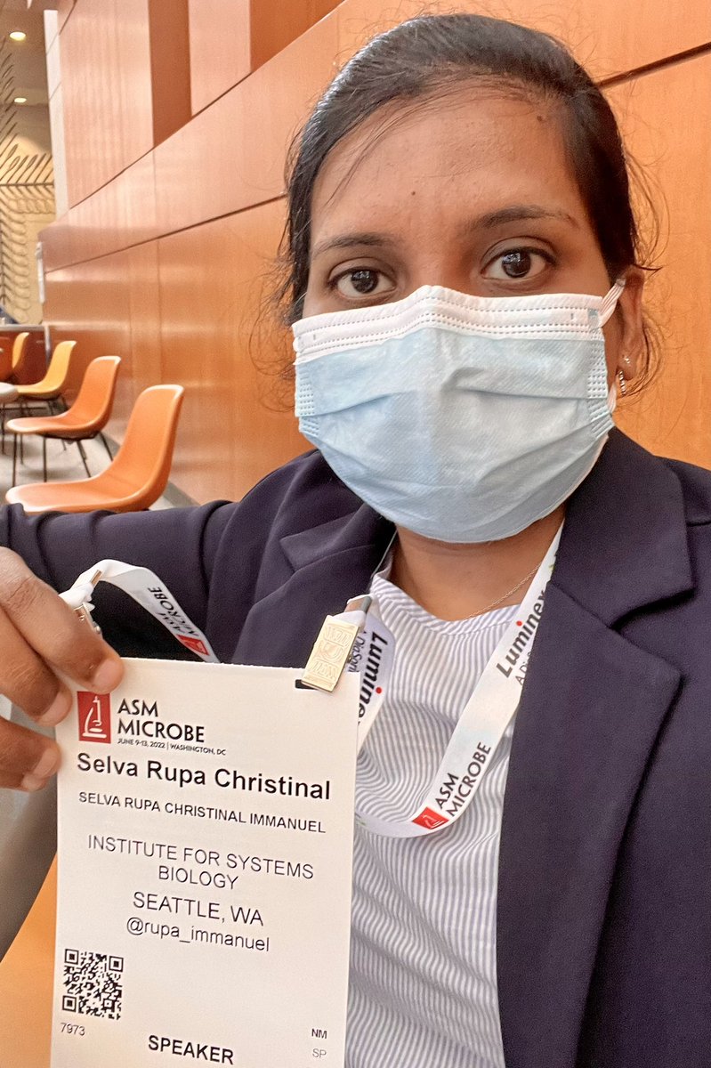 It’s my pleasure to give a talk at the #asmmicrobe2022 at Washington D.C. If you are at the conference, join me at the AES track hub to hear me talking about #predictivemodeling at 12.45 PM ET tomorrow. Holding an invited #speaker batch is a dream come true moment 😊