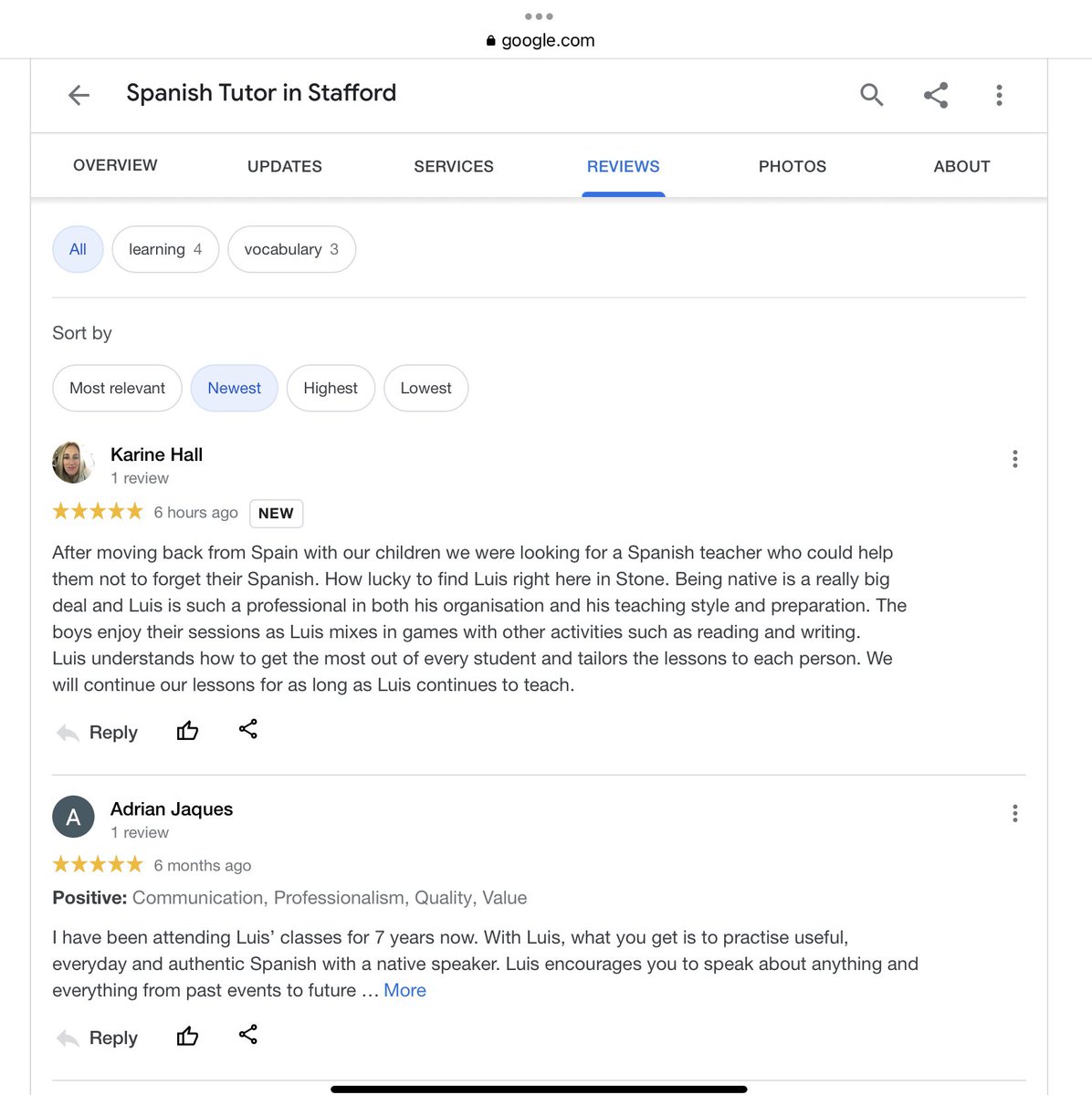 SpanishtutorST's tweet image. New Review. Do you want to #learnspanish contact us today