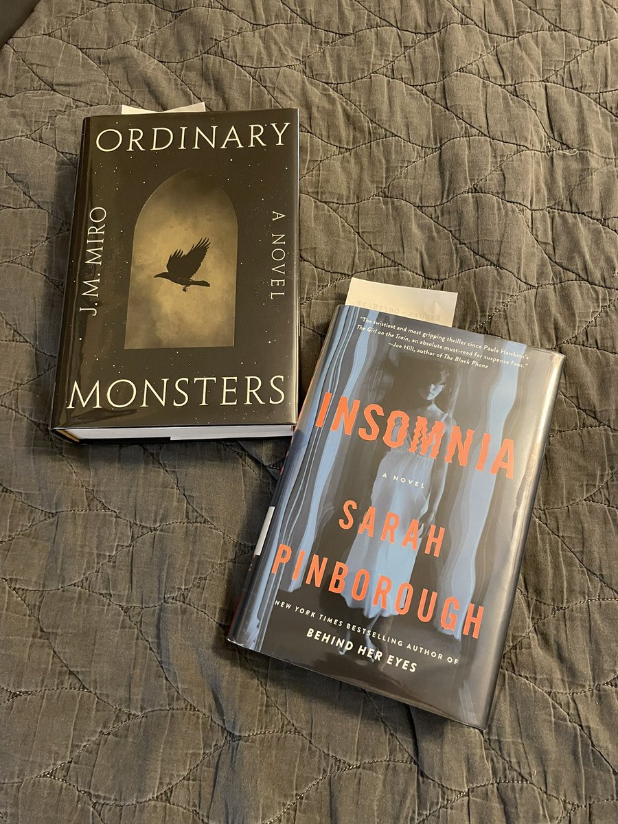 JMBask's tweet photo. You know why libraries are great?

Because you can put holds on books that @joe_hill recommended months before they come out, then get them release week!

(I’ve got some reading to do tonight)!

#libraries #horror #jmmiro #sarahpinborough https://t.co/mKfMHeKkKy