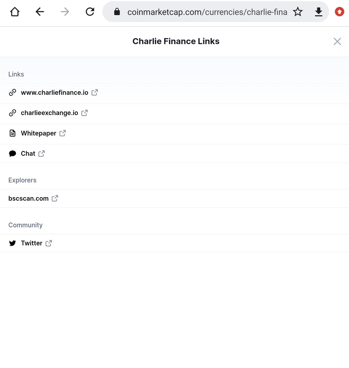 charlie_inu's tweet image. ❤️Hello Community ❤️ 

🔥Good News is here 🔥Fire ho mai

🔥Now cmc updated our new domin address plus our exchange domain also 🚀

❤️Charlie Finance change your life ❤️
#cryptocurrency #GameFi #crypto #BSC #CryptoNews #BSCgems #Metaverse #Binance #Bitcoin #CHT