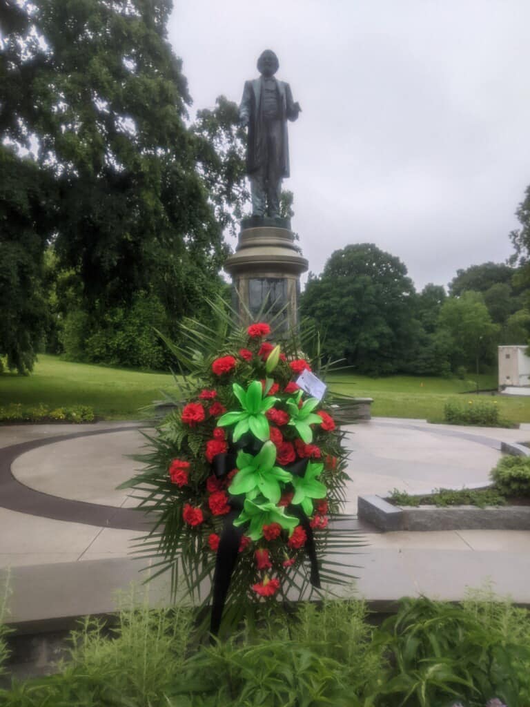 “I shall be proud to live to see the proposed monument erected in the city of Rochester, where the best years of my life were spent in the service of our people — and which to this day seems like my home” -Frederick Douglass

We are proud to be the caretakers of this monument. https://t.co/LIP7HshYsI