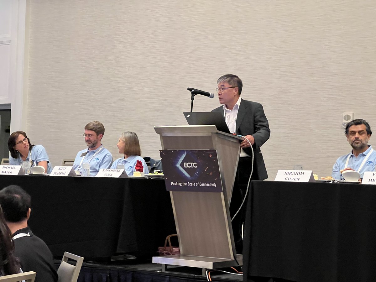 JCETGroup's tweet photo. JCET CTO Choon Lee gave the opening remarks at Friday's ECTC luncheon sponsored by JCET. ECTC 2022 was a tremendous success with almost 1,500 attendees for the first live event since 2019! JCET is proud to have been a Premier Sponsor again this year! #ECTC #JCET https://t.co/oGn9P0BWXM
