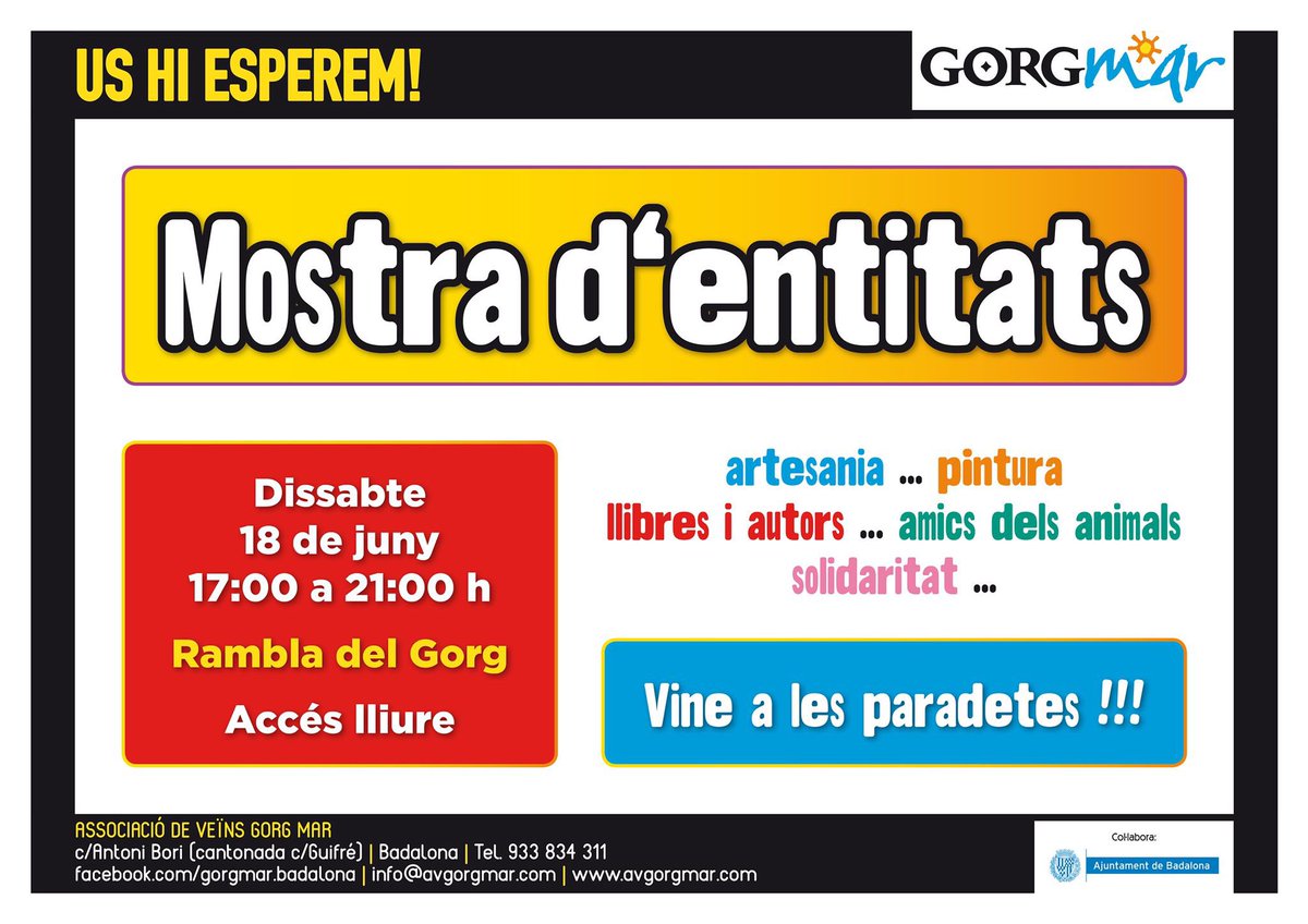 AV. Gorg Mar Badalona tweet media