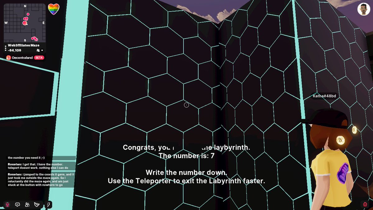 first quest is done <a href="/web3ffiliates/">web3ffiliates.com</a> and the first number #decentraland #NFT #community #Learn2Earn #play2earn