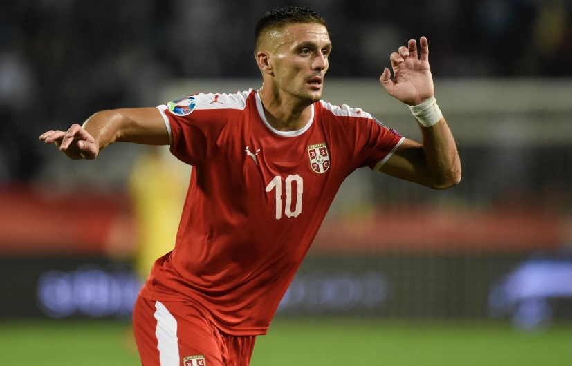 unibet's tweet photo. Sweden XI: Olsen, Andersson, Ekdal, Nilsson, Augustinsson, Svanberg, Cajuste, Olsson, Elanga, Quaison, Claesson.
Serbia XI: Dmitrovic, Milenkovic, Veljkovic, Pavlovic, Lazovic, Terzic, Gudelj, Milinkovic-Savic, Djuricic, Tadic, Jovic.
#SWESER https://t.co/Yje33Rpbig