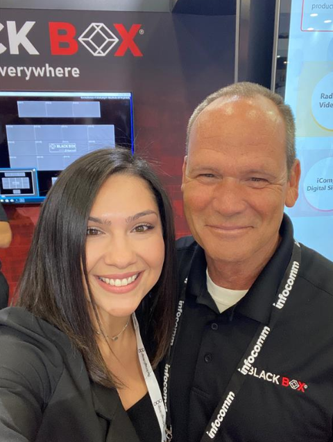 ESI_hcm's tweet photo. Come meet Maylin Tovar from our #eESIHouston team at InfoComm Show! Tons of new discoveries and connections with great companies and people like @cyviz, @appspace, @blackbox_ns, @rAVePubs, and several more! InfoComm2022 is off to a great start!

#infocomm22 #eESI #Networking #PEO https://t.co/9KIetY62Ss