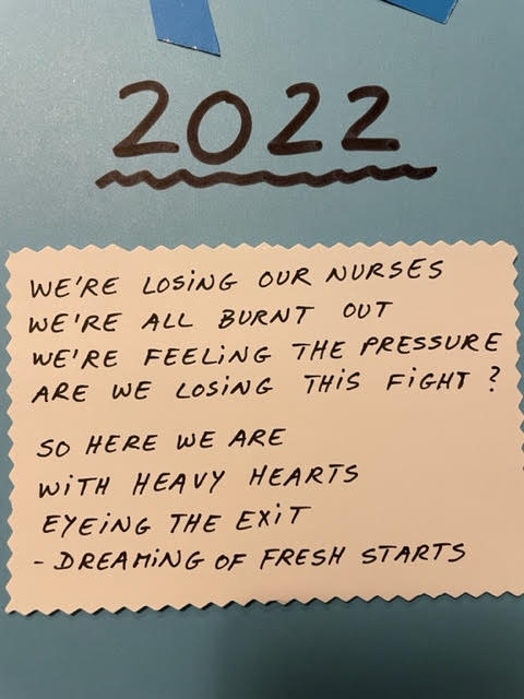 Presenting our 1st place recipient Anja Orom's "Faultering." 

#KrembilNursing #artcontest #WINNER