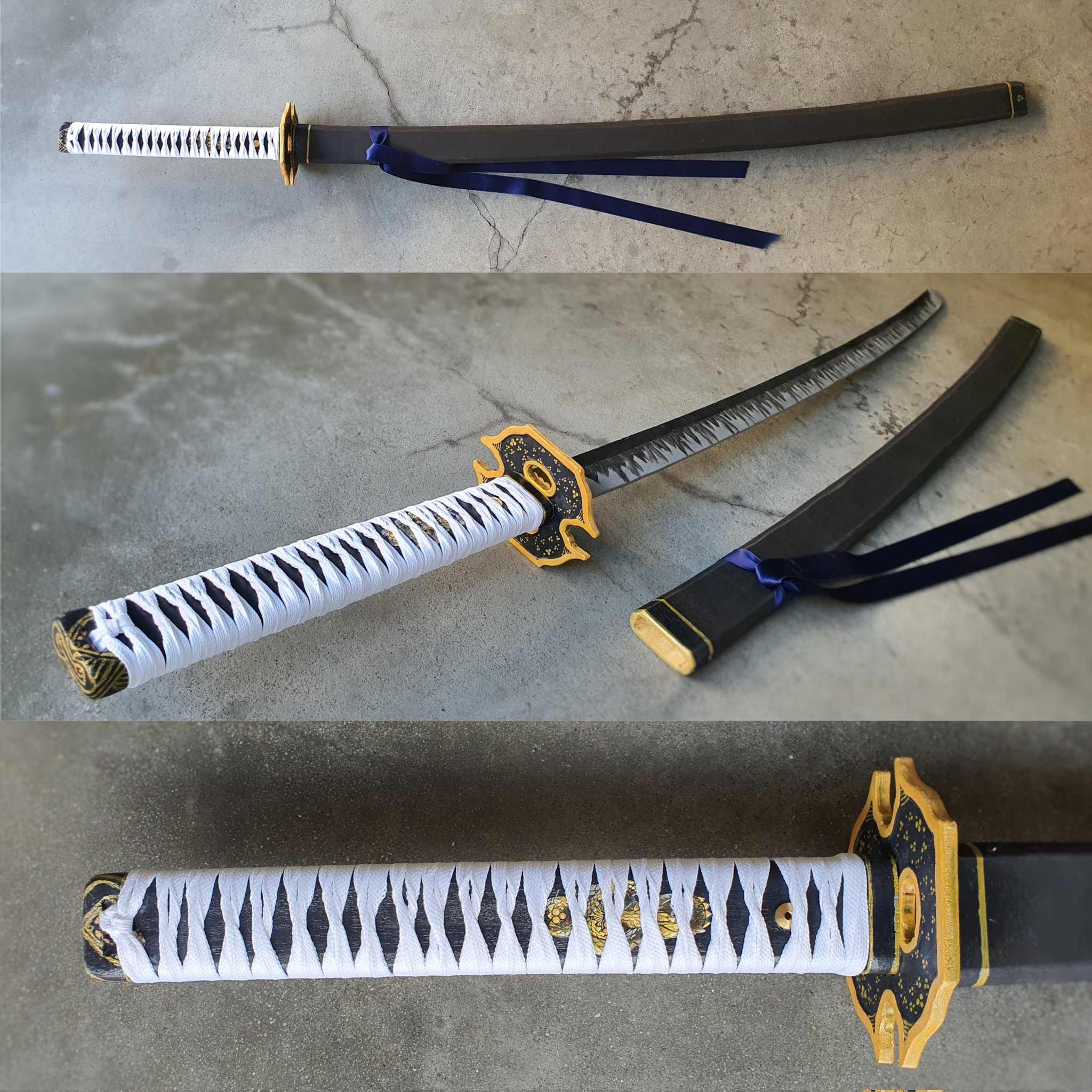 Devil May Cry Vergil Yamato Katana Sword Cosplay