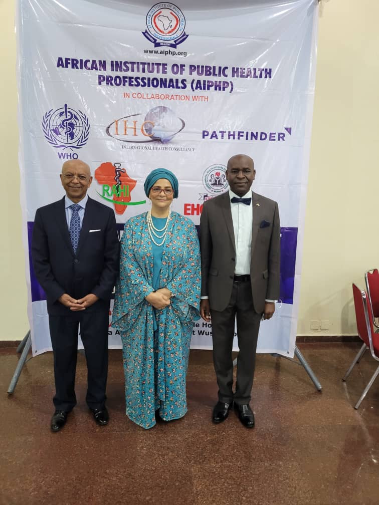 The Vice Chancellor, Prof. John Mugisha officiates as Guest Speaker at a Leadership &amp; Management training workshop for Health Professionals in Abuja Nigeria.

The program is organised by the African Institute of Public Health Professionals in collaboration with <a href="/WHO/">World Health Organization (WHO)</a> Nigeria.