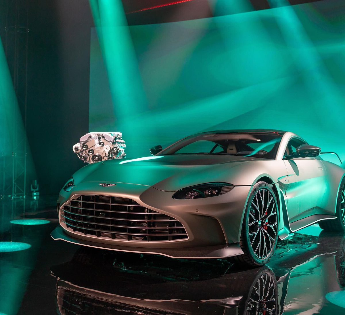 <a href="/ConnectLive/">Connect Live</a> and <a href="/CreativeQuantum/">Quantum Creative</a> utilise a range of our lighting fixtures for the launch of the Aston Martin V12 Vantage <a href="/astonmartin/">Aston Martin</a>
