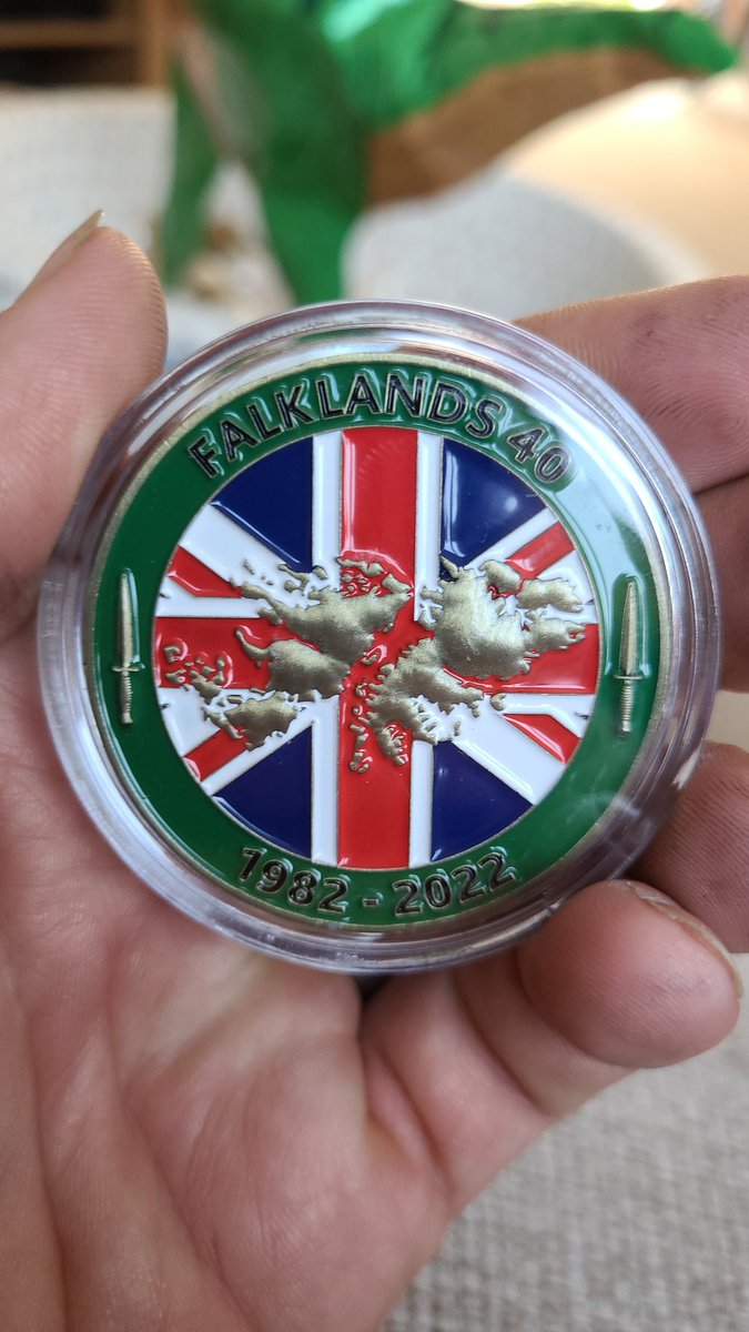 Lt Col Gary Green OBE RM (Retd) (@garygreenobe) on Twitter photo This weekend, Royal Marines across the globe will remember #Falklands40 by marching 56 miles,recreating the iconic yomp by <a href="/45CdoGp/">45 Commando RM</a> in 82. You can take part just run/walk/cycle 5.6miles/Km on 10-14 Jun. Sign up rmatrmc.enthuse.com/cf/falklands-40 raise £25 and get one of these unique coins This weekend, Royal Marines across the globe will remember #Falklands40 by marching 56 miles,recreating the iconic yomp by <a href="/45CdoGp/">45 Commando RM</a> in 82. You can take part just run/walk/cycle 5.6miles/Km on 10-14 Jun. Sign up rmatrmc.enthuse.com/cf/falklands-40 raise £25 and get one of these unique coins