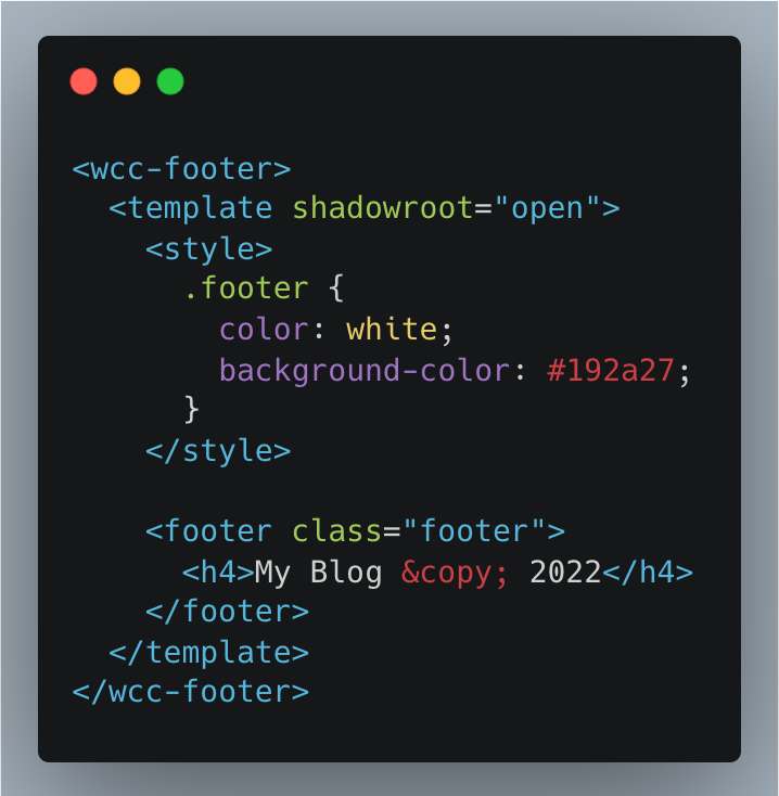 PrjEvergreen's tweet photo. Welcoming a new project; introducing Web Components Compiler (WCC)!⚙️
https://t.co/2qa5CNyHho…

A library for server rendering native #WebComponents elements so that you can put #JavaScript in, and get #HTML out.  Lot of fun ideas where to take this! ♻️ https://t.co/RgLn6dS1MU